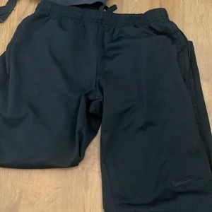 Nike black joggers